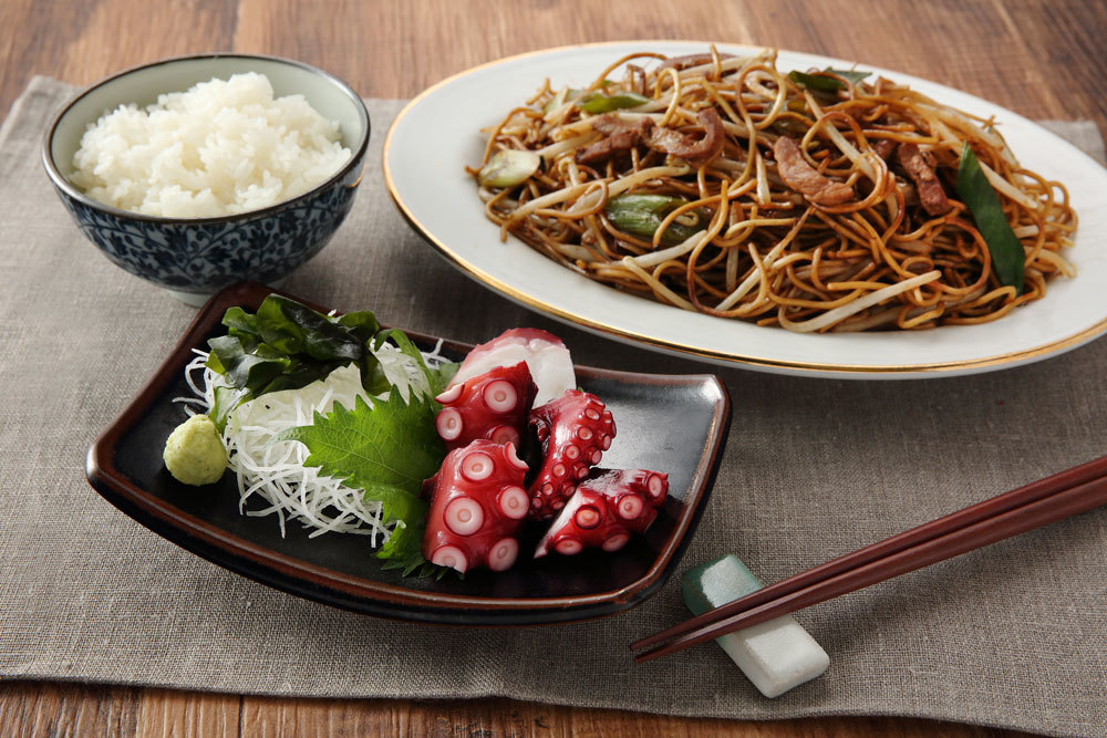 タコぶつ切り刺身セット